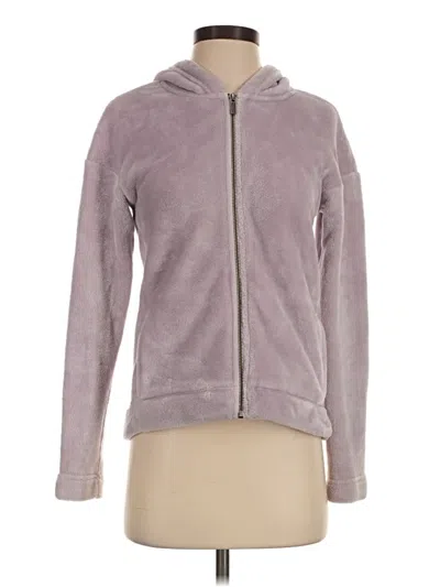 Pre-owned Ugg Zip Up Hoodie In Gray