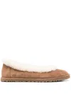 Ugg Zora Ballet Flat Woman Chestnut In Brown