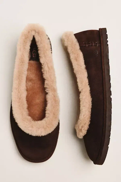 Ugg Zora Ballet Flats In Brown