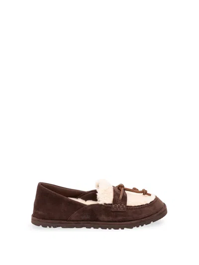 Ugg Zora Loafers In Brown