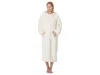 Ugg Fluff Oversized Hoodie In Ivory In White