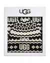 Ugg Isle Scarf And Hat Set In White