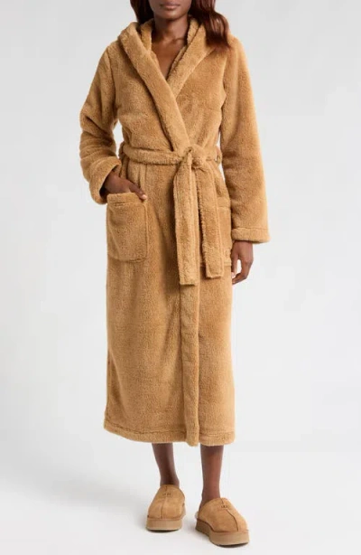 Ugg (r) Aarti Long Fleece Robe In Brown