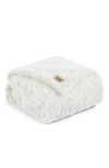 Ugg(r) Adalee Faux Fur Throw Blanket In Natural