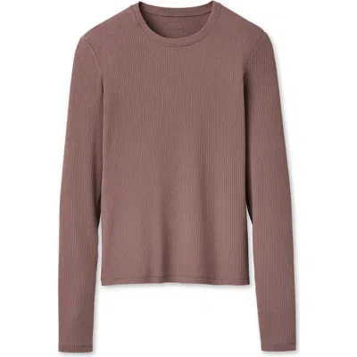 Ugg Aidelene Ribbed T-shirt In Neutral