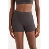 Ugg(r) Alexiah Rib Lounge Boy Shorts In Gray