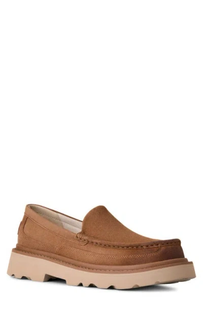 Ugg(r) Ascot Lug Loafer In Brown
