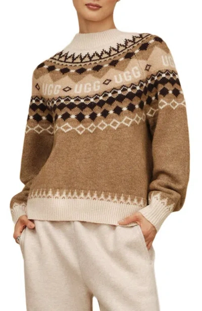 Ugg Braylee Isle Crewneck Sweater In Multi