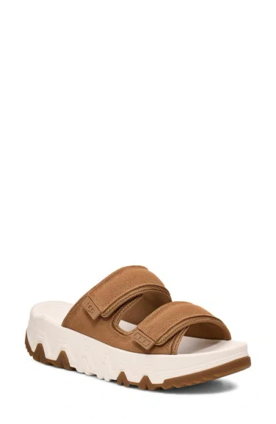 Ugg(r) Captrail Slide Sandal In Chestnut