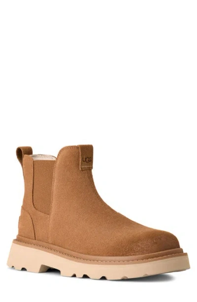 Ugg(r) Chelsea Lug Boot In Brown