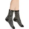 Ugg(r) Chenille Crew Socks In Black
