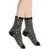 Ugg(r) Chenille Crew Socks In Black/grey