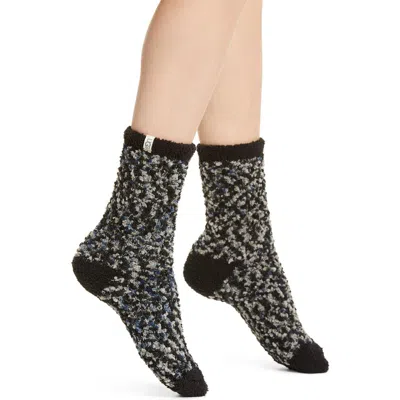 Ugg(r) Chenille Crew Socks In Black/grey