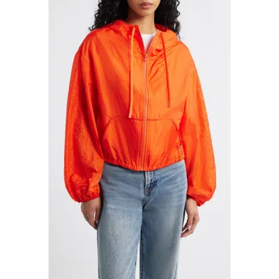 Ugg (r) Chiara Hooded Nylon Jacket In Red