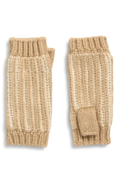 Ugg(r) Chunky Plaited Mittens In Multi