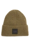 Ugg(r) Chunky Rib Beanie In Burnt Olive
