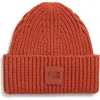 Ugg (r) Chunky Rib Beanie In Red