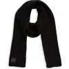 Ugg(r) Chunky Rib Scarf In Black