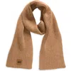 Ugg(r) Chunky Rib Scarf In Camel