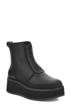 Ugg(r) Cityfunc Zip Platform Bootie In Black