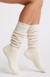 Ugg(r) Clarice Slouchy Knee High Socks In Cream