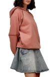 Ugg(r) Classic Cotton Blend Hoodie In Pink Dawn
