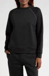 Ugg (r) Classic Cotton Blend Sweatshirt In Black