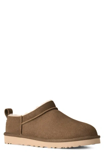 Ugg (r) Classic Genuine Shearling Lined Slipper In Brown
