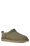 Ugg Burnt Olive Classic Micro Ankle Boots In Multi