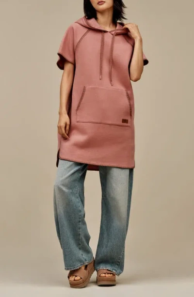 ugg classic hoodie dress Ugg (r) Classic Hoodie Dress In Pink Dawn