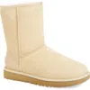 Ugg(r) Classic Ii Genuine Shearling Lined Short Boot In Sand