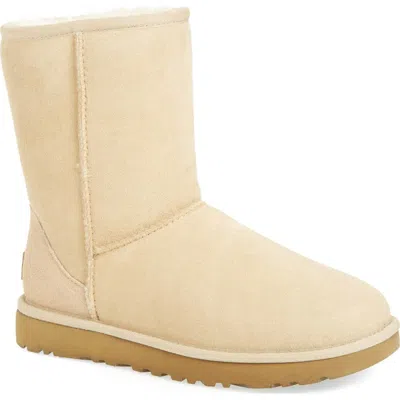 Ugg(r) Classic Ii Genuine Shearling Lined Short Boot In Sand