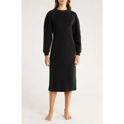 Ugg(r) Classic Long Sleeve Nightgown In Black