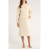 Ugg(r) Classic Long Sleeve Nightgown In Sand