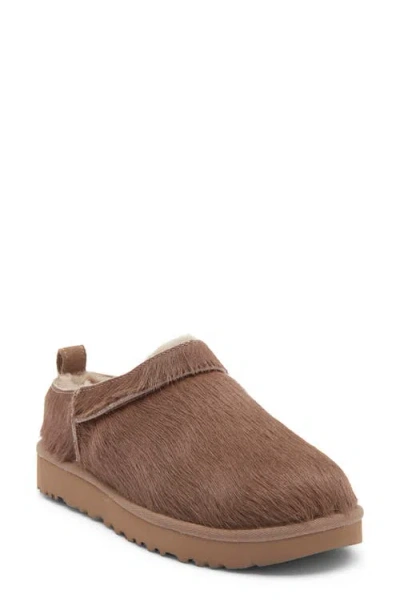 Ugg (r) Classic Micro Calf Hair Slipper In Brown