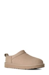 Ugg (r) Classic Micro Genuine Shearling Lined Slip-on In Neutral
