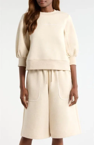 Ugg (r) Classic Puff Sleeve Top In White