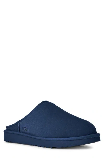 Ugg(r) Classic Scuff Slipper In Blue