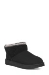 Ugg(r) Classic Ultra Mini Max Curly Shearling Boot In Black