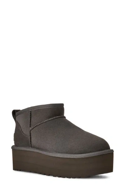 Ugg(r) Classic Ultra Mini Platform Boot In Animal Print