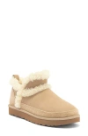 Ugg(r) Classic Ultra Mini Spillseam Genuine Shearling Bootie