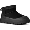 Ugg Suede Classic Ultra Mini Weather Hybrid Ankle Boots In Black
