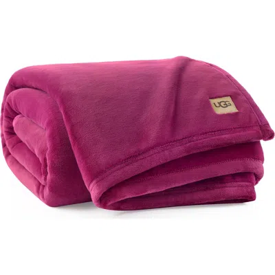 Ugg (r) Coco Throw Blanket In Red