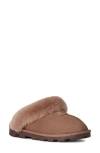 Ugg(r) Coquette Shearling Lined Slipper In Red