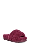 Ugg(r) Cozetta Curly Genuine Shearling Slide Slipper In Cordial
