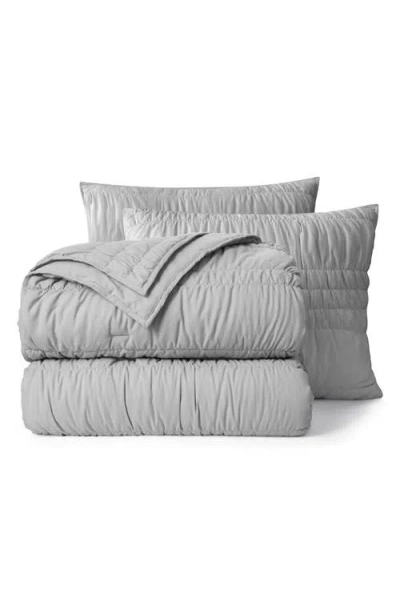 Ugg (r) Devon Tide Comforter & Shams Set In Gray