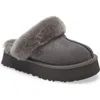 Ugg Disquette Shearling Platform Slippers In Multi