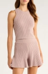 Ugg(r) Elaenia Cozy Knit Lite Tank Sweater In Pink