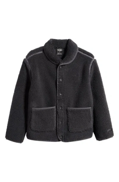 Ugg(r) Elias Uggfluff Fleece Jacket In Ink