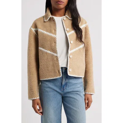 UGG UGG(R) ELLISON WHIPSTITCH DETAIL JACKET